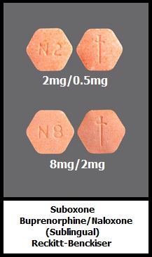 Suboxone buprenorphine/naloxone tablets 8mg 2mg