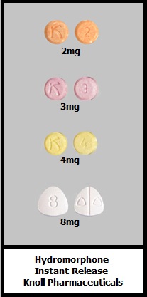 hydromorphone tablets 2mg 3mg 4mg 8mg generic Knoll