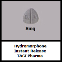 hydromorphone tablets 8mg generic TagiPharma