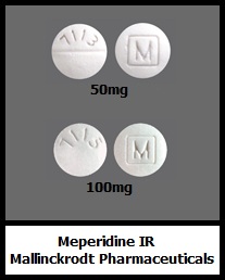 meperidine tablets 50mg 100mg generic Mallinckrodt