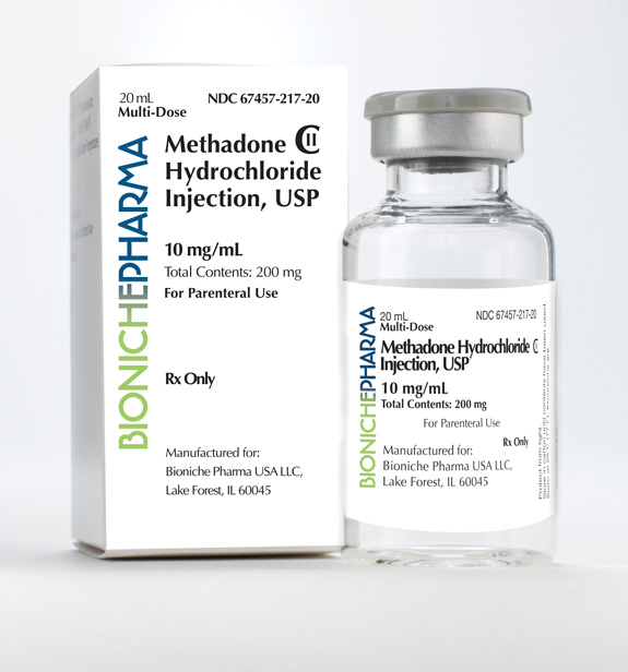 methadone iv 10mg vial Bioniche