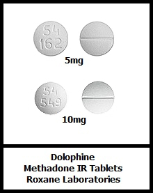 Dolophine methadone tablets 5mg 10mg