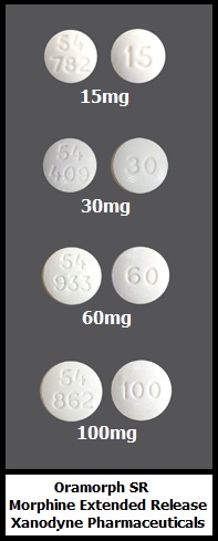 Oramorph SR morphine extended-release tablets 15mg 30mg 60mg 100mg