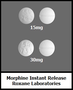 morphine tablets 15mg 30mg generic Roxane