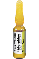 morphine iv 2mg 1ml ampoule Sandoz