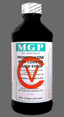 codeine promethazine cough syrup lean sizzurp purple drank