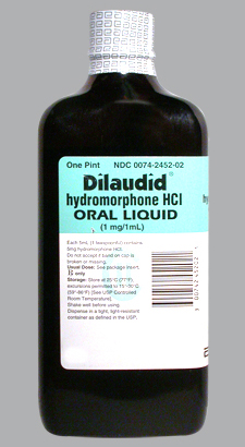 Dilaudid hydromorphone oral solution 1mg/ml Abbott