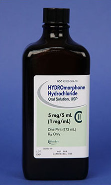 hydromorphone oral solution 1mg/ml Rhodes