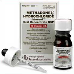 Intensol methadone oral concentrate 10mg/ml Roxane