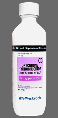 oxycodone oral solution 1mg/ml Mallinckrodt
