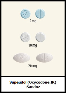 Supeudol oxycodone tablets 5mg 10mg 20mg