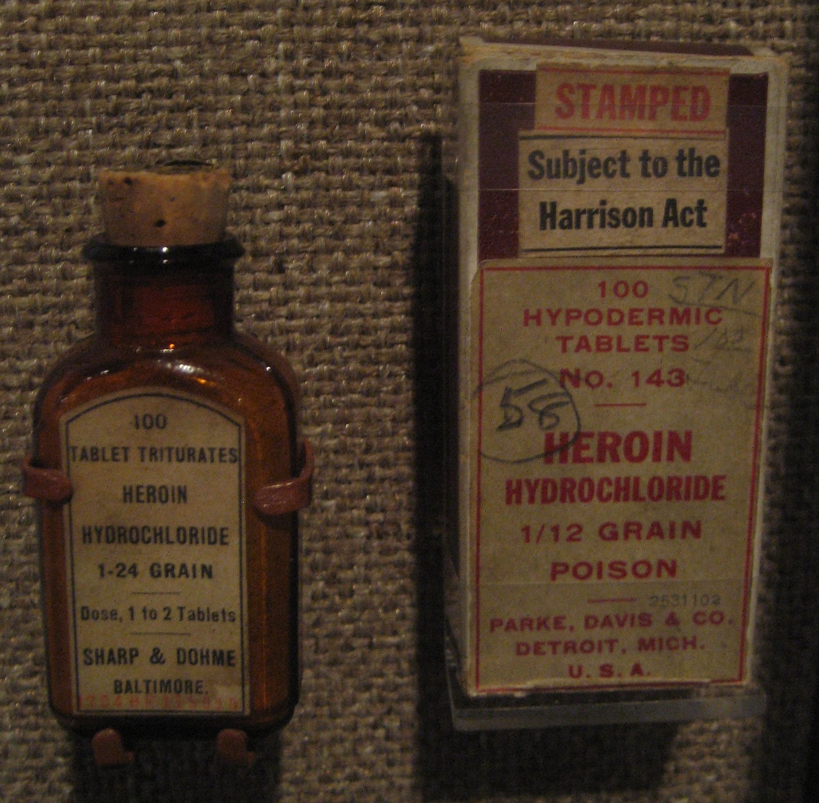 heroin hydrochloride tablets diamorphine