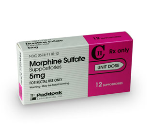 morphine suppositories 5mg