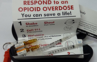 Narcan naloxone opiate overdose prevention kit