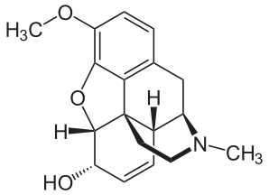 Codeine chemical structure